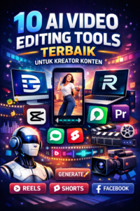 10 AI Video Editing Tools Terbaik untuk Kreator Konten 2026 10 AI video editing tools terbaik untuk kreator konten seperti CapCut, Runway, Descript, dan Premiere Pro untuk Reels, Shorts, dan Facebook