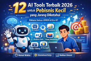 12 AI Tools Terbaik 2026 untuk Pebisnis Kecil 12 AI tools terbaik 2026 untuk pebisnis kecil yang membantu otomatisasi kerja, marketing, analisis data, dan meningkatkan omzet