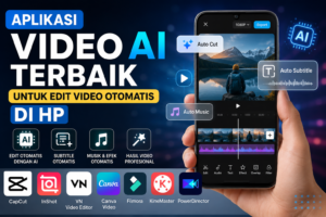 Aplikasi Video AI Terbaik untuk Edit Video Otomatis di HP